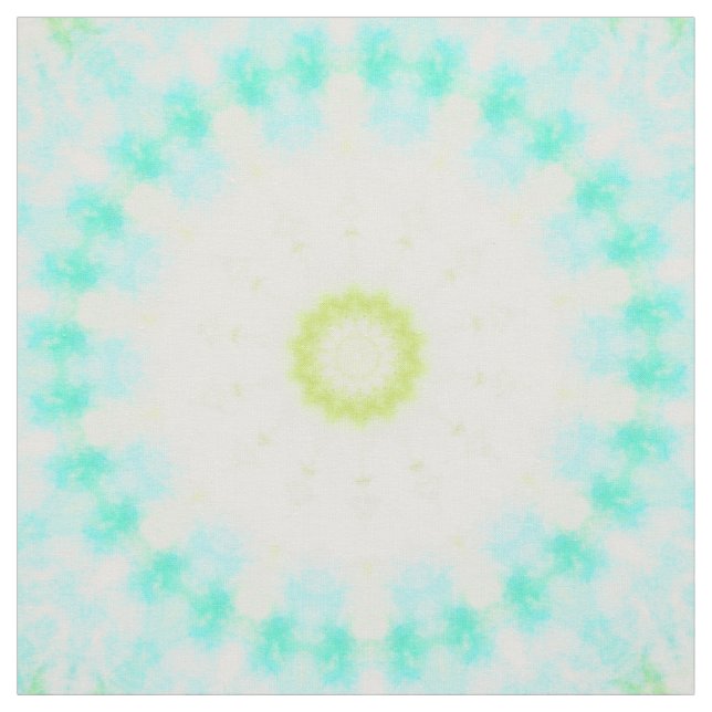Tecido Turquoise Tie Dye Groovy Retro (Modelo)