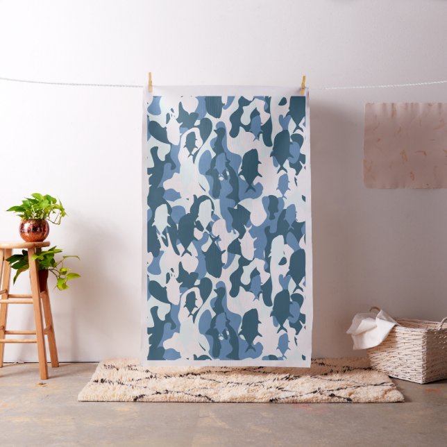 Tecido Ulua e papio camuflagem (In Situ)