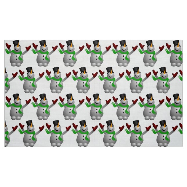 Tecido Um Feliz Neve (Fat Quarter)