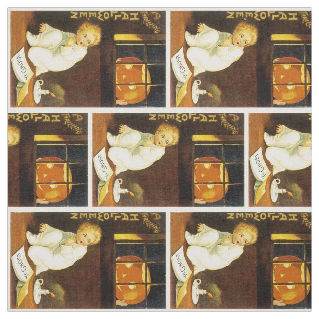 Tecido Um Halloween emocionante (Modelo)