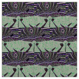 Tecido Um presente moderno, mosaico, de cor verde clara _