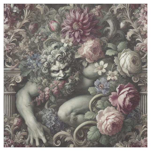 Tecido Uma Comédia Colossal - Azulejo de Declaração Gótic (Modelo)