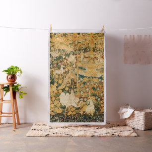 TECIDO UNICORN,GRIFFIN BRANCO,ANIMAIS,FLORES DE FANTASIA