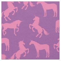 Unicorn Silhuettes Purple e Pink