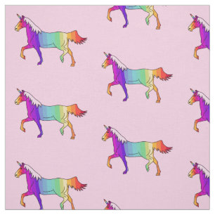 Tecido Unicórnio/tecido do arco-íris para miúdos