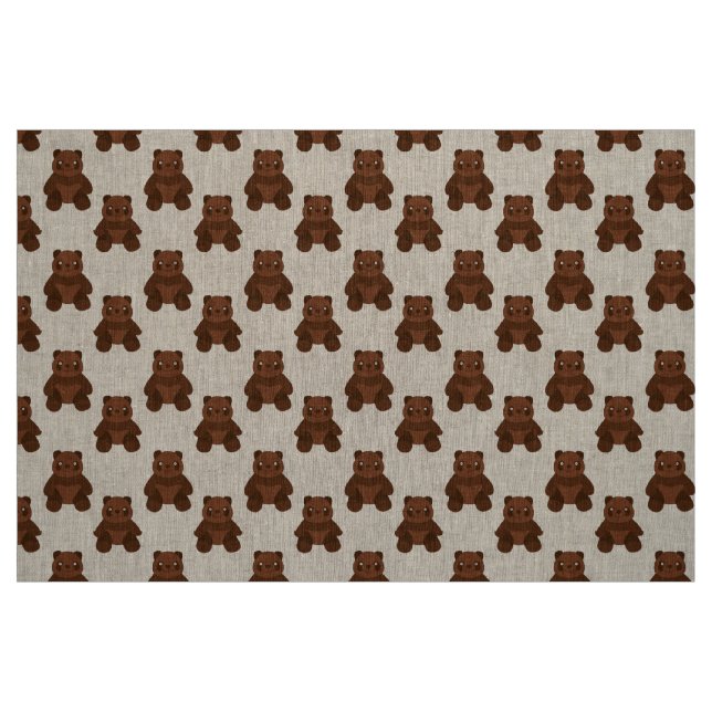 Tecido Urso Sentado (Fat Quarter)