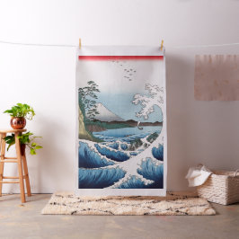 Tecido Utagawa Hiroshige - Mar ao largo de Satta, Provínc