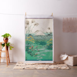 Tecido Utagawa Hiroshige - Planície de Otsuki na provínci