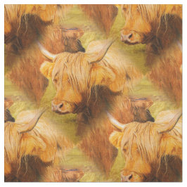 Tecido Vaca das montanhas