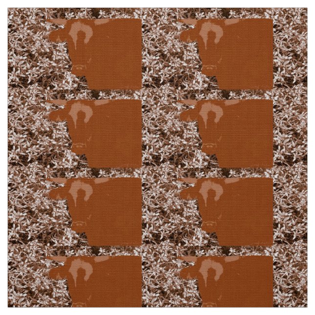 Tecido Vacas marrons (Modelo)