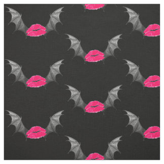 Tecido Vampiro Kiss Demon Wing Gótico Art
