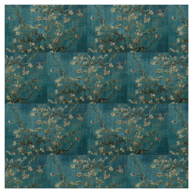 Tecido Van Gogh - Árvore de Amêndoa Brilhante (Modelo)