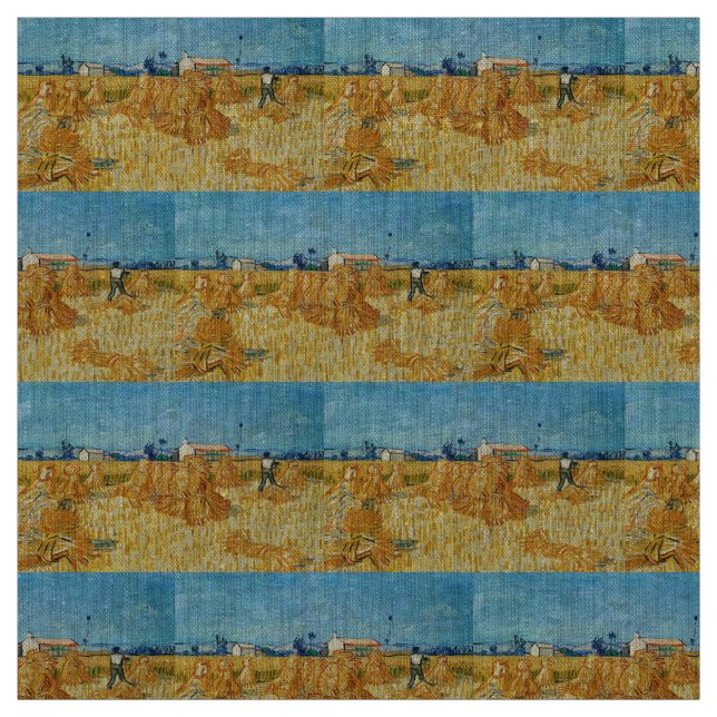 Tecido Van Gogh; Colheita na Provença (Modelo)