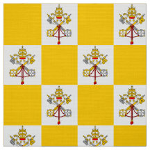 Vaticano de emblema da igreja católica amarelo