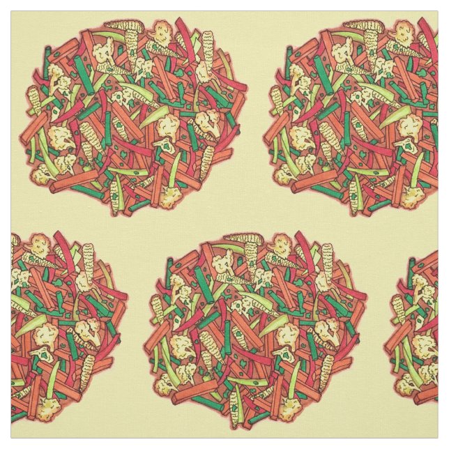 Tecido Vegetal Jalfrezi Bengala Comida indiana Curry Dish (Modelo)