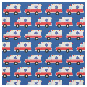 Tecido Veículos de emergência EMT ambulantes