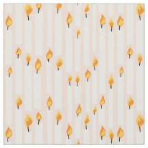 Velas de festa de aniversário pêssego