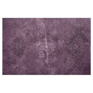 Tecido Velvety Wine Damask   Bordeaux Sangria Grunge Glam