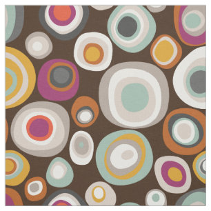 Tecido veneto boho spot chocolate