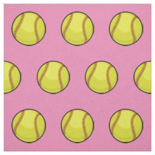 Tecido Ventilador de Softball rosa