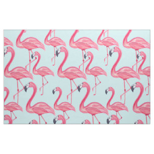 Tecido Verão cor-de-rosa bonito teste padrão pintado do