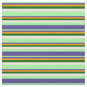 Tecido Verde, Azul-Chapa, Laranja Escuro, Verde Escuro, B