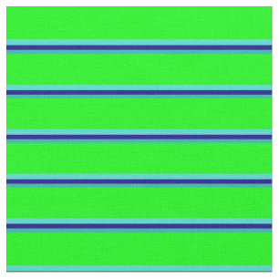 Tecido Verde, Azul, Turquesa e Limão