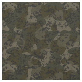 Tecido Verde camuflado abstrato