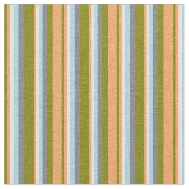 Tecido Verde, castanho, ciano claro, azul claro e Cinza (Detalhe)