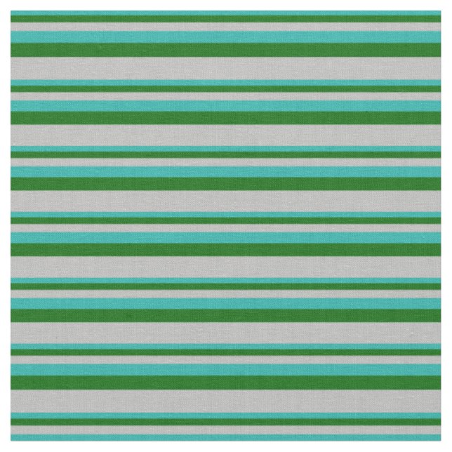 Tecido Verde-claro-marinho-escuro, verde-escuro e faixas  (Detalhe)