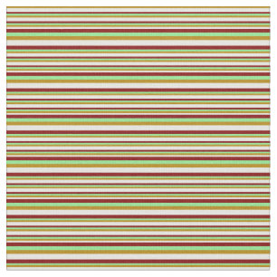 Tecido Verde claro, Marrom, branco e dourado escuro