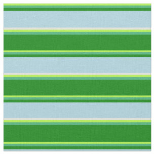 Tecido Verde-claro, verde-marinho, verde, azul e ciano cl