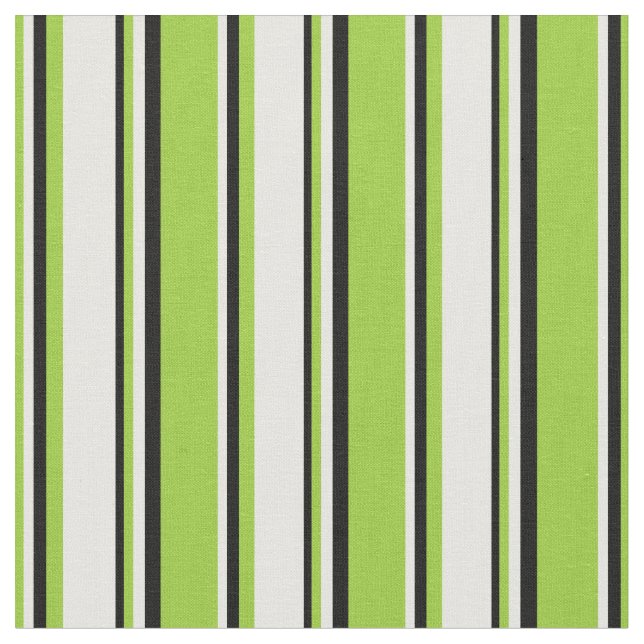 Tecido Verde, Creme da Casa da Moeda e Linhas Pretas Colo (Detalhe)