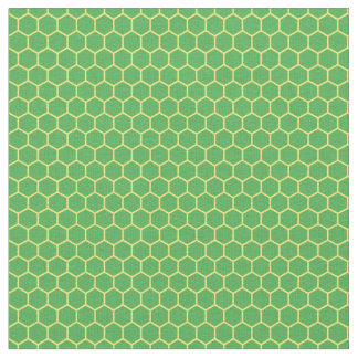 Tecido verde e amarelo