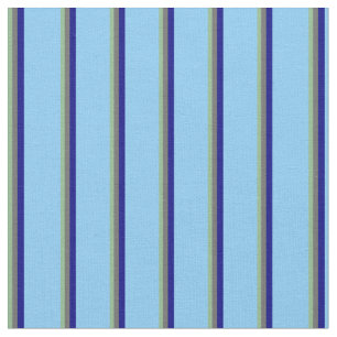 Tecido Verde-escuro, Cinza-escuro, azul e azul-céu claro