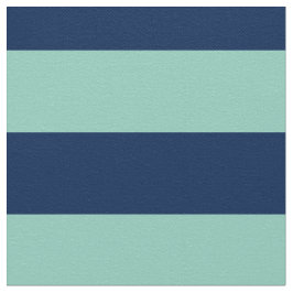 Tecido Verde geométrico de Seafoam e listras do marinho