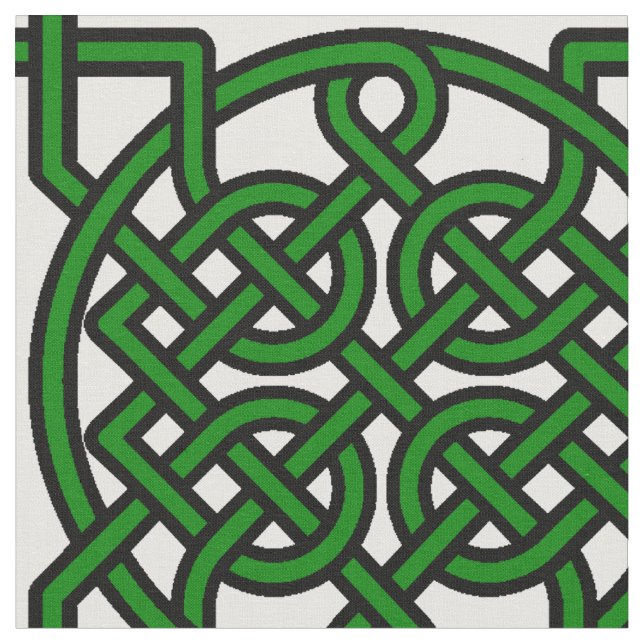 Tecido Verde Knotty de Kelly (Detalhe)