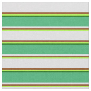 Tecido Verde, Marrom, Lavanda, Verde marinho e Verde Escu