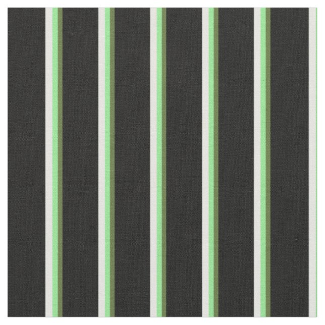 Tecido Verde Oleícola Escuro, Verde Claro, Creme de Casa  (Detalhe)
