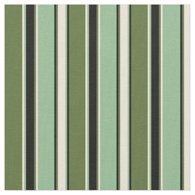 Tecido Verde-oliva, Bisque, Verde-Negro-Mar-Negro (Detalhe)