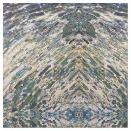 Tecido verde-oliva de Ikat Boho do tecido do