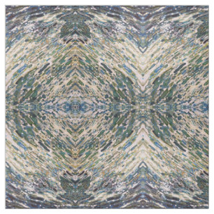 Tecido verde-oliva de Ikat Boho do tecido do