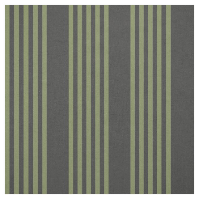 Tecido Verde-oliva e carvão de cinco faixas (Modelo)