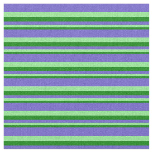 Tecido Verde, Verde Claro e Azul Seco (Detalhe)