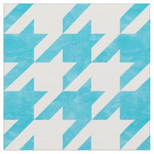 Tecido Verificação de Blues e Branco