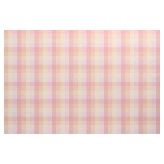 Tecido Verificação de Primavera de Pastel em amarelos de  (Fat Quarter)