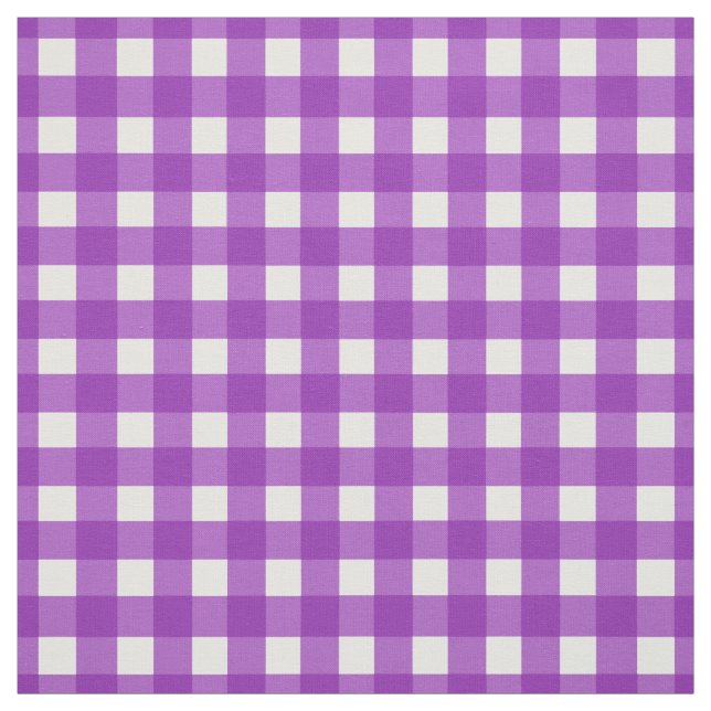 Tecido Verificação Roxo Gingham (Modelo)