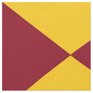 Tecido Vermelho, amarelo, diamante