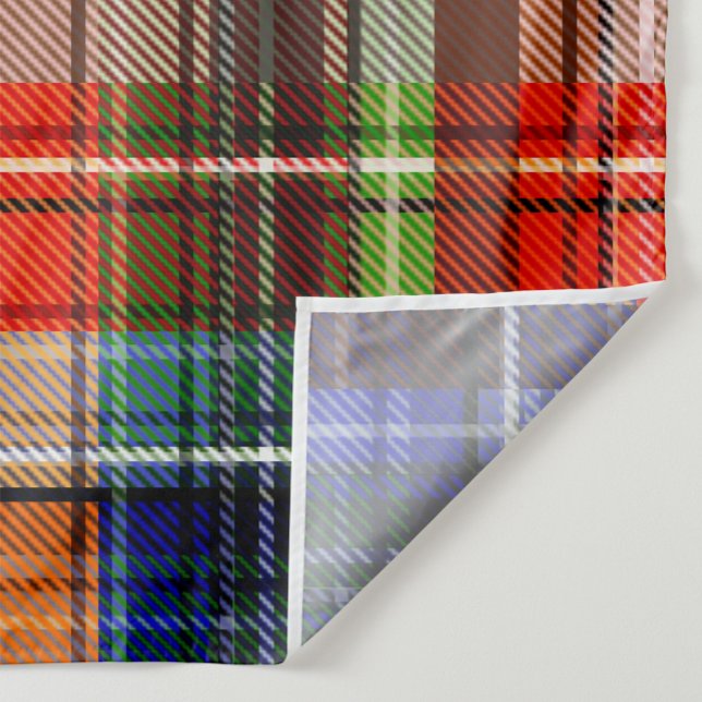 Tecido Vermelho Azul Verde Amarelo Xadrez Tartan Desenho  (Criador carregado)
