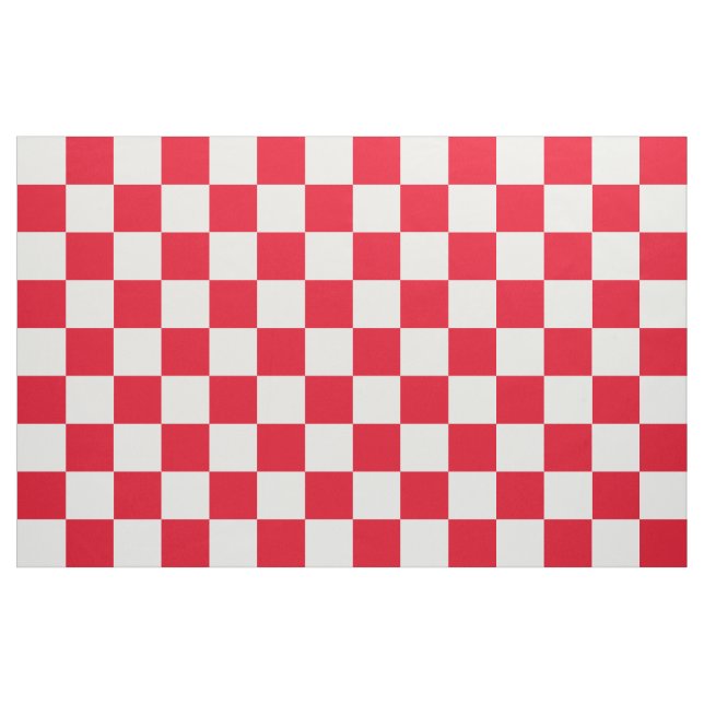 Tecido Vermelho Checkered (Fat Quarter)
